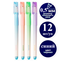 Ручка гелевая DELI "Neonup" 0,5 мм, синяя, стирающиеся чернила