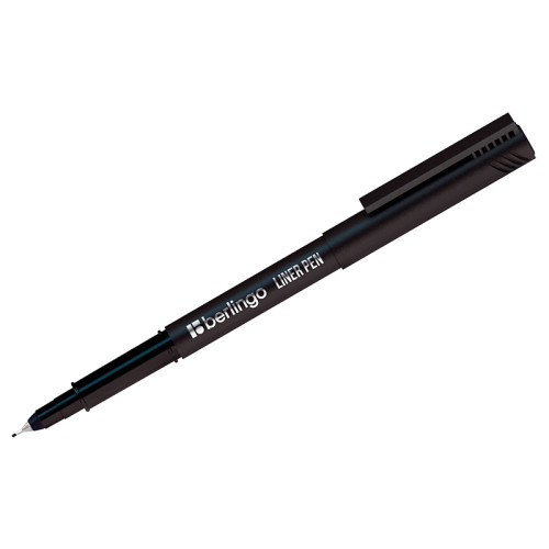 Ручка капиллярная Berlingo "Liner pen" черная, 0,4 мм