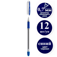 Ручка шариковая BERLINGO "I-15" 0,7 мм, синяя