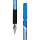 Ручка шариковая DELI "Arrow Q10", 0,7 мм, синяя, грип