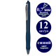 Ручка шариковая DELI "Xtream Q48" автоматическая, 0,7 мм, синяя