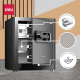 Сейф DELI "AE130" биометрический + электронный замок + ключ, 380х320х450 мм, 21,9 кг, черный