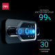 Сейф DELI "AE130" биометрический + электронный замок + ключ, 380х320х450 мм, 21,9 кг, черный
