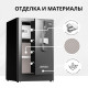 Сейф DELI "AE581-Z" биометрический + электронный замок + ключ, 380х360х600 мм, 26 кг, черный