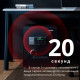 Сейф DELI "AE873" электронный замок + ключ, 380х360х600 мм, 27,5 кг, черный