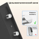 Сейф DELI "ET535" электронный замок + ключ, 350х330х500 мм, 16,5 кг, черный