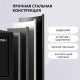 Сейф DELI "ET547" электронный замок + ключ, 200х420х370 мм, 11 кг, черный