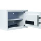 Сейф KUVERT "25ELB" электронный замок + ключ, 350х250х250 мм, 5.5 кг, белый