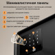 Сейф LockSworth биометрический + электронный замок + ключ, 200х310х200 мм, 4 кг, черный