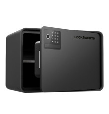 Сейф LockSworth биометрический + электронный замок + ключ, 250х360х250 мм, 6 кг, черный