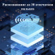 Сейф мебельный DELI "AE102" биометрический + электронный замок, 420х340х600 мм, 34 кг, серый