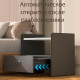 Сейф мебельный DELI "AE300" биометрический + электрон.замок + ключ, 520х425х490 мм, 25,7 кг, серый