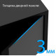 Сейф мебельный DELI "ET560" ключевой замок, 230х170х170 мм, 1,8 кг, черный