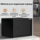 Сейф мебельный DELI "ET562" ключевой замок, 350х250х250 мм, 7,7 кг, черный