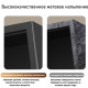 Сейф мебельный DELI "ET563" ключевой замок, 380х300х300 мм, 10,5 кг, черный