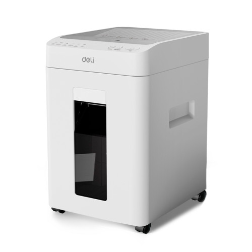 Шредер Deli, 5 уровень секретности (2x12мм), 100 листов, 26 литров, автоматический режим Шредер Deli, 5 уровень секретности (2x12мм), 100 листов, 26 литров, автоматический режим