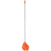 Швабра OfficeClean Professional, ручка 110 см, насадка "Юбка", микрофибра, 28х11 см