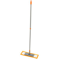 Швабра OfficeClean Professional, телескоп.ручка макс. 120 см, насадка плоская, микрофибра, 40х10 см