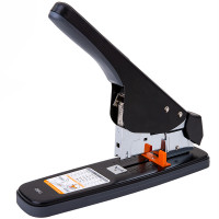 Степлер металлический DELI до 120 листов (скобы 23/6 - 23/17), черный
