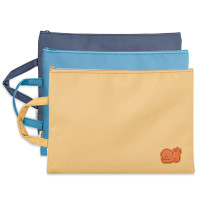 Сумка-шоппер DELI, 1 отделение на молнии, 325 x 240 мм, полиэстер, ассорти