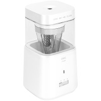 Точилка DELI "71203" электрическая, автоматическая, 1 отверстие, с контейнером, белая