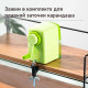 Точилка DELI "RIO" механическая, с контейнером, ассорти