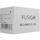 Батарейки DELI "VUSIGN" Super Heavy Duty, R6P, 1.5V, AA, 4 штуки в блистере