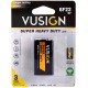 Батарейки DELI "VUSIGN" Super Heavy Duty, 6F22, 9V, крона, 1 штука в блистере