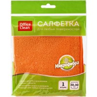 Салфетка из микрофибры OfficeClean "Стандарт", универсальная, 30x30 см