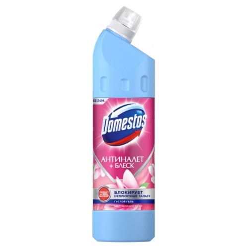 Чистящее средство универсальное Domestos "Антиналет+блеск. Цветущая магнолия", гель, без хлора, 750м